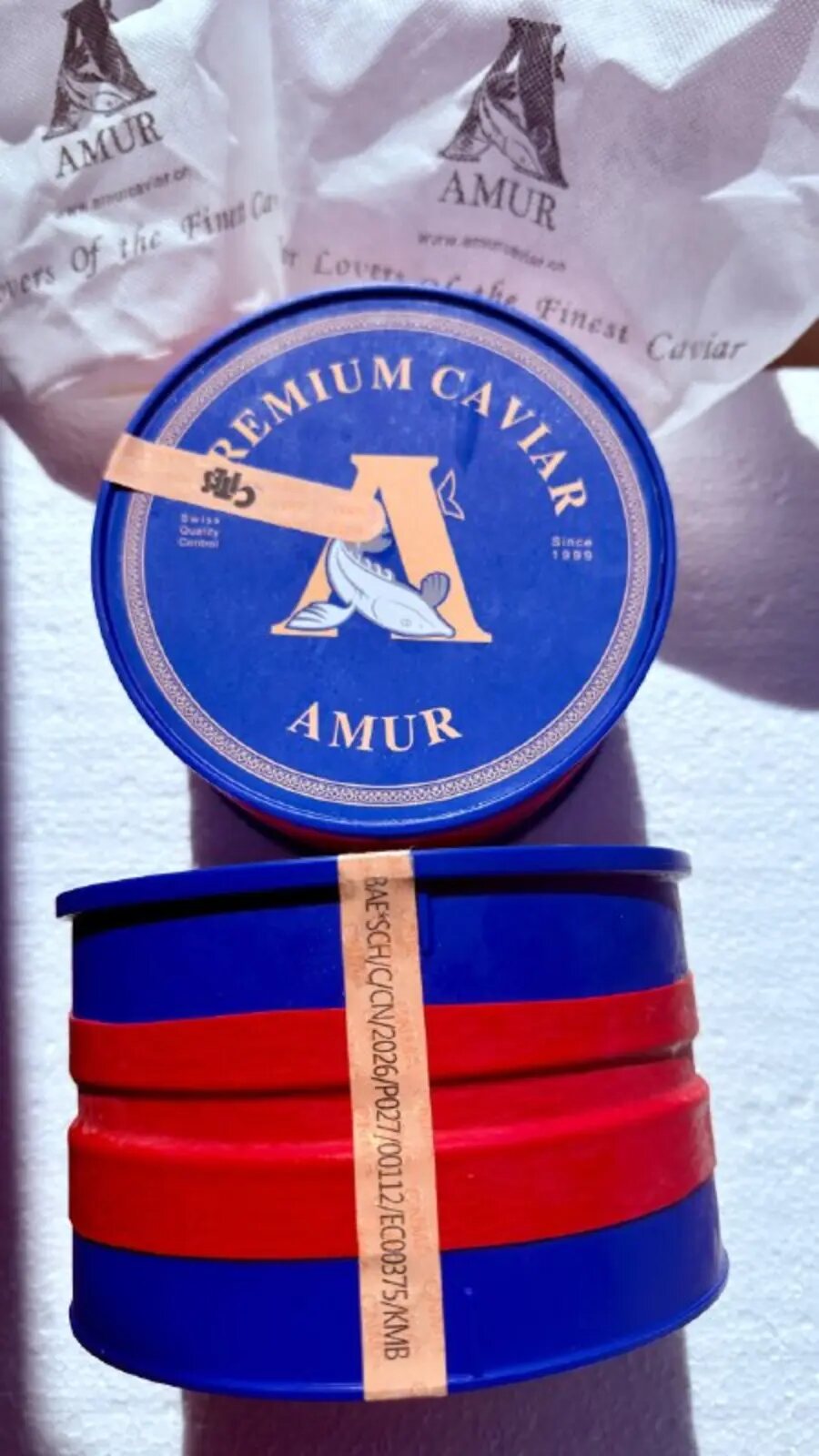 Осетрова ікра AMUR Premium Caviar у банці 1,7 кг