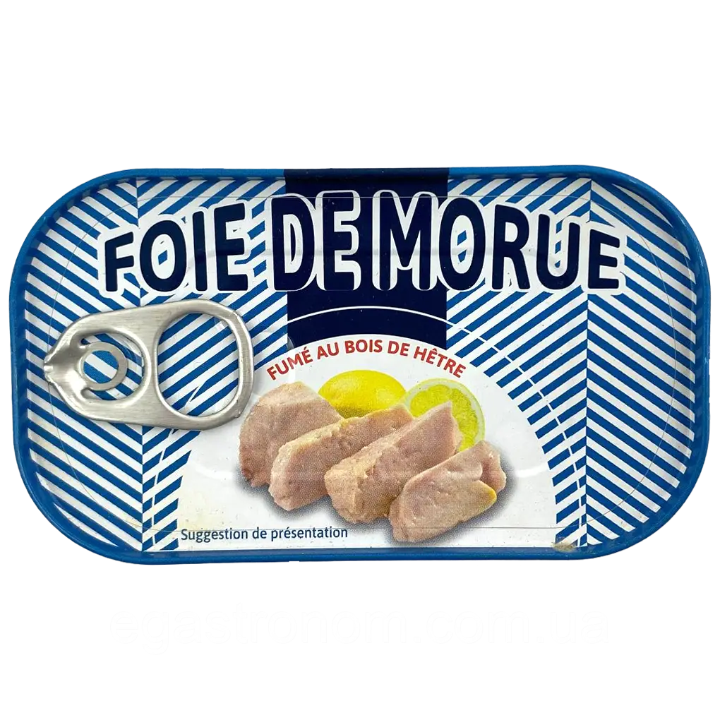 Печінка тріски 121g Foie de Morue